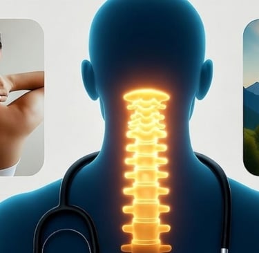 Discover how Dr. Hassan Al-Waraqi’s therapeutic fasting method relieves cervical pain (cervicalgia).