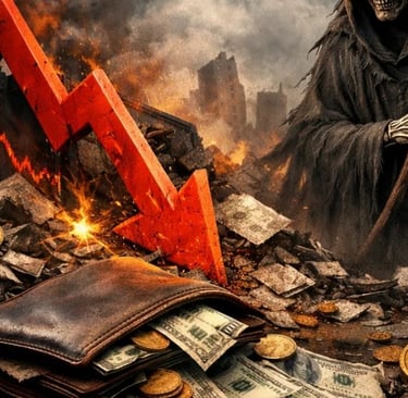 💔 Death or loss of wealth