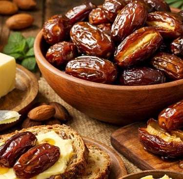 🌴🧈 The Delight of Dates and Butter: A Nutritious and Delicious Meal