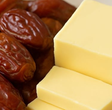 🌴🧈 The Delight of Dates and Butter A Nutritious and Delicious Meal