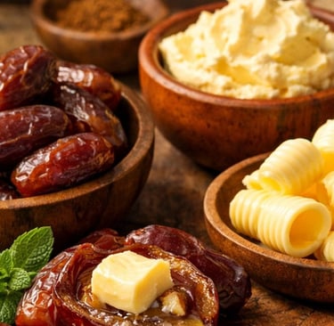 🌴🧈 The Delight of Dates and Butter: A Nutritious and Delicious Meal