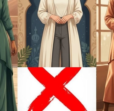 🏠🌍Women Pants In Islam : Restrictions And Allowances  👖🕌