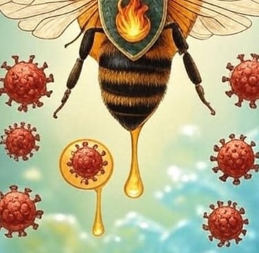 🛡️🦠🔥 الهربس النطاقي : علاج الحزام الناري والألم العصبي - عسل النحل 🍯🐝