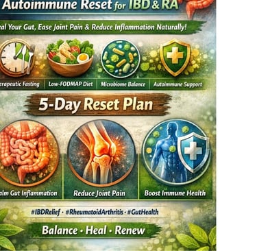 💡 Infolog: 5-Day Anti-Inflammatory Autoimmune Reset for IBD & RA 