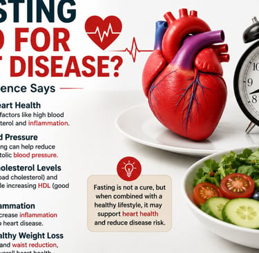 💓Is Fasting Good for Heart Disease?