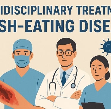 ๐ฆ Multidisciplinary Treatment: Flesh-Eating Disease (Necrotizing Fasciitis) ๐ฅ๐ฌ image