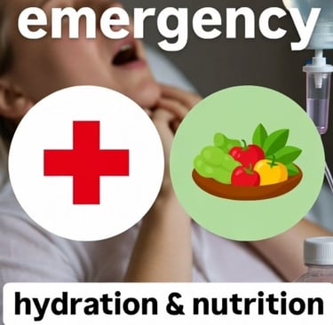 🚑 Tetanus Emergency : Essential Hydration & Nutrition Over Fasting Claims 🩹🍎