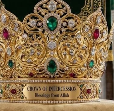 👑Crown of Intercession: Blessings from Allah