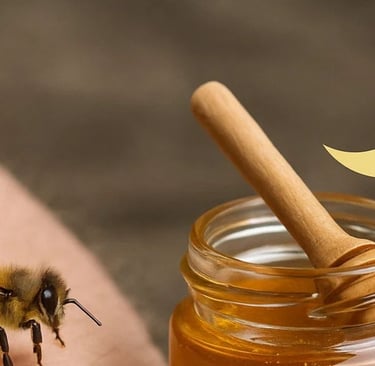 🐝🍯🌙 علاج ثلاثي لالتهابات الجهاز التنفسي العلوي: لسعات النحل، والعسل، والصيام؟