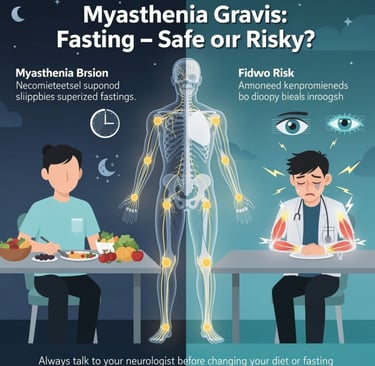 🌙🧠Myasthenia Gravis: Fasting Safe or Risky?