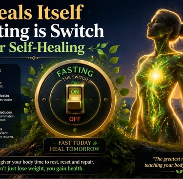 Edit 🌙Heals Itself Fasting is Switch for Self-Healing🌿
