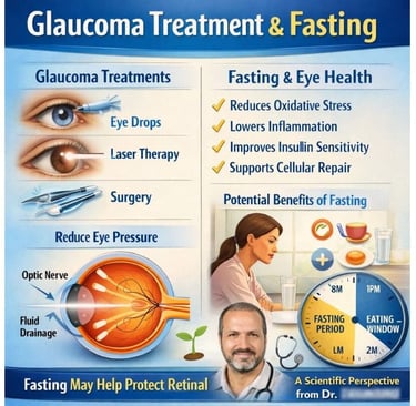 👁️🌙 Eye Health, Glaucoma & Fasting Protocols · A Scientific Overview 