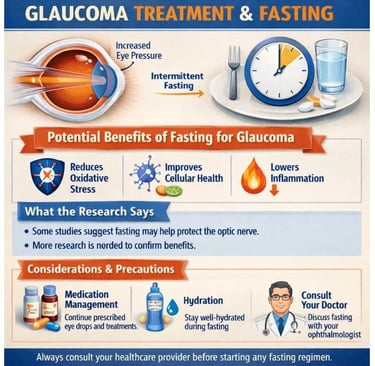 👁️🌙 Eye Health, Glaucoma & Fasting Protocols · A Scientific Overview 