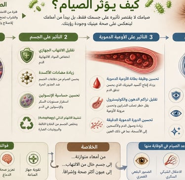 اكتشف العلاقة المذهلة بين بصمة العين وصحة الأمعاء. كيف يؤثر ميكروبيوم القولون على بصرك؟ وما الفرق بي