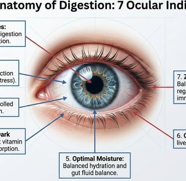 👁️Cascade Effect:Gut to Eye Fasting Influence Vision?🦠
