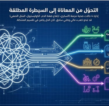 🌙السكري ارتفاع ضغط الدم الكوليسترول و الشلل النصفي:الصيام