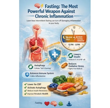 🧠⚡ Fasting : The Most Powerful Weapon Against Chronic Inflammation