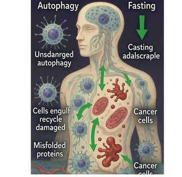 🧬 Autophagy & Fasting: Cancer-Fighting Potential  