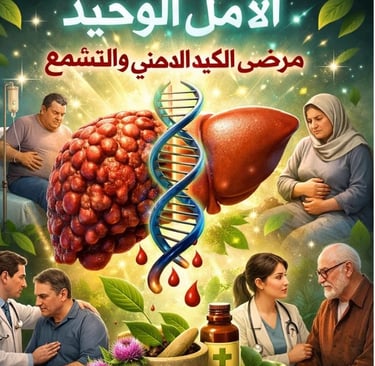 🧬🩸 الأمل الوحيد : مرضى الكبد الدهني والتشمع 🌿✨ 