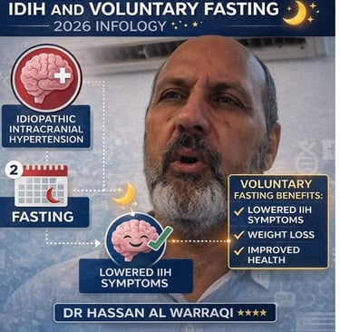🧠📈 Idiopathic Intracranial Hypertension (IIH) and Voluntary Fasting 🌙