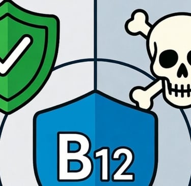 🧬 ب 12: الطاقة الخفية للأعصاب… والارتفاع المريب الذي قد يلمّح لوجود ورم