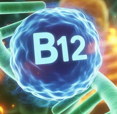 🧬 Vitamin B12 : When It Protects — and When It Warns About Cancer