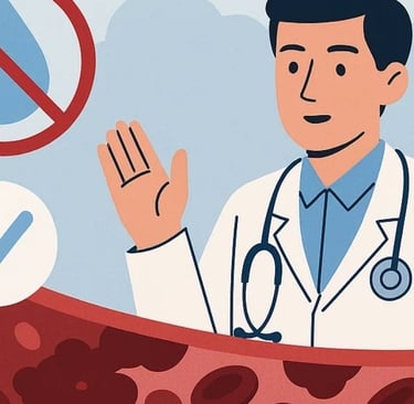 💧🩺 Why Dehydration During Voluntary Fasting Doesn’t Lead to Blood Clots