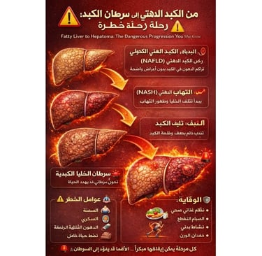 🏥 Fatty Liver to Hepatoma The Dangerous Progression You Must Know (3)
