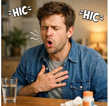 🔥 Hiccups Simple anti-hiccup method: no sugar + very low protein from Fajr → Maghrib  