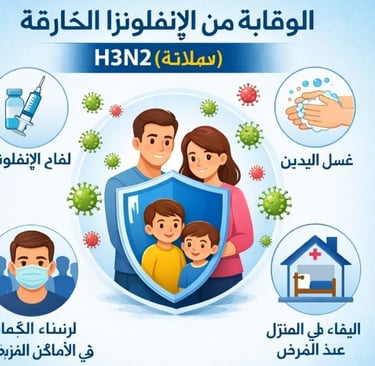 🔥 "إنفلونزا خارقة" حقائق علمية vs خرافات شائعة دليلك الموثّق من CDC وWHO