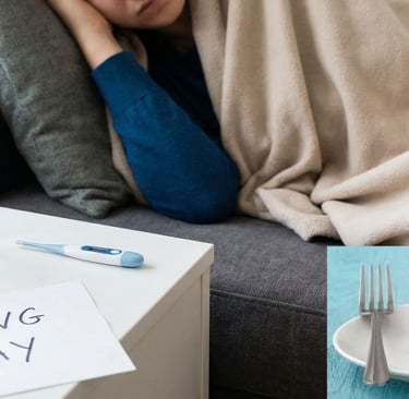 if you are sick fast