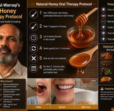 🍯Dr. Hassan Al-Warraqi’s Natural Honey Oral Therapy Protocol