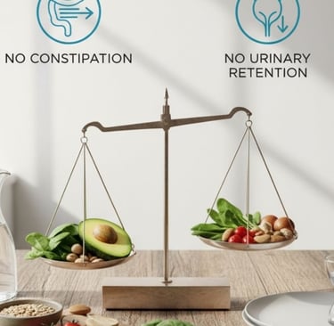 Meat-Free Eating and Fasting  no constipation no urinary retention