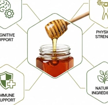   عسل مانوكا 🍯 والتصلب المتعدد 🧠💪 | دعم طبيعي فعّال 🌿 وتحسين المناعة