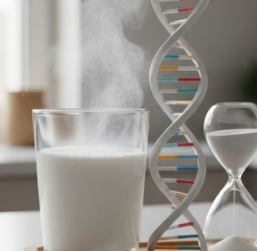 تناول استيل سيستايين (NAC) أثناء الصيام الطوعي🧬⏳🥛