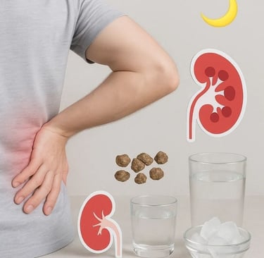 حصوات الكلى والصيام كل ما تحتاج معرفته مع تجربتي الشخصية 💧🧊🌙