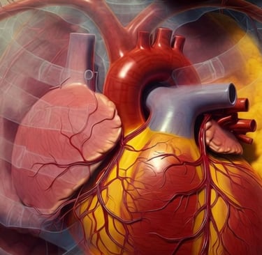 الدهون التي لا تراها… لكنها تدمّر قلبك ببطء 🎯