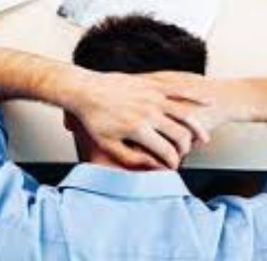 حالة من القلق أو التوتر النفسي الناتج عن موقف صعب التوتر