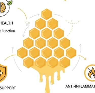   عسل مانوكا 🍯 والتصلب المتعدد 🧠💪 | دعم طبيعي فعّال 🌿 وتحسين المناعة