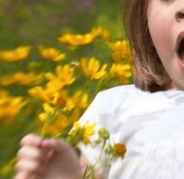sneezing