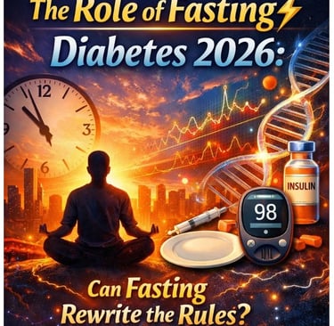 Discover how fasting impacts diabetes in 2026. Learn about blood sugar control, insulin sensitivity,