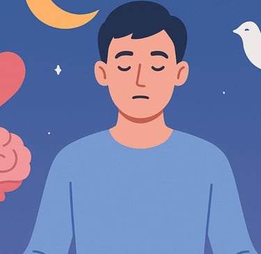 نوبات الهلع 😰 والصيام 🌙🧘_♂️ هل يساعد على تهدئة القلق؟ 🧠🕊️