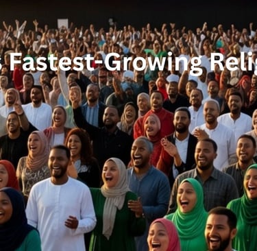 ما هو الدين رقم واحد الأسرع نموًا وانتشارًا في العالم؟