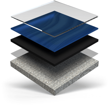 Mettalic epoxy floor