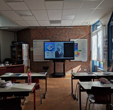 Claude Monet inspired work grote meesters