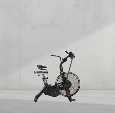 Assault Fitness AssaultBike Pro X belt drive air bike UAE by FLYWHEEL ME Dubai