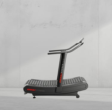 Assault Fitness AssaultRunner Pro curved treadmill UAE by FLYWHEEL ME Dubai