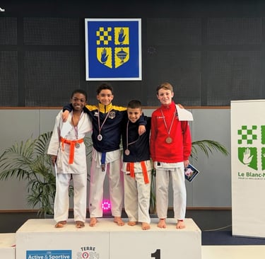 Podium des pupilles -35kg