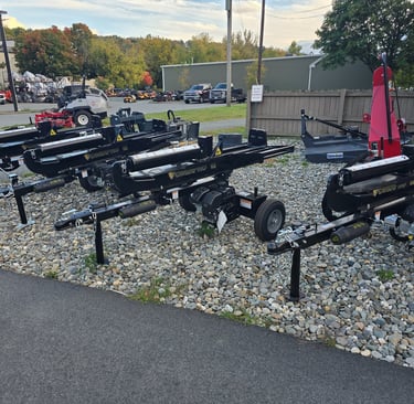 Joes assortment of wood splitters by power pro