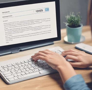 person typing on Apple Cordless Keyboard